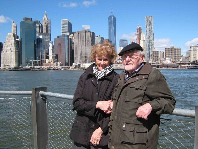 Waltraud und Wilhelm in New York